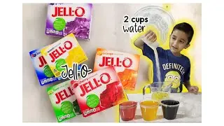 Jello Time! Aras Made a Yummy Treat 🍓🍋Wiggle, Giggle, Eat! 🤩🍮