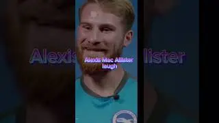 Alexis Mac Allister laugh 😂 #liverpool #argentina
