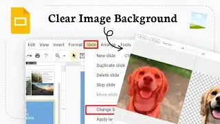 How to remove the background from an image in Google Slides