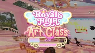 Royale High Campus 3 Music (Extended) - Art Class (Art Studio)
