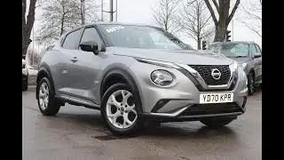 YD70 KPR Nissan Juke 1.0 DIG-T N-Connecta Auto 5dr Steel Silver 2020 г.