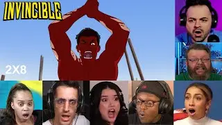 Reactors Reaction to the Mark Kills Angstrom Levy  | Invincible S2E8 (2023)