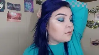 Iridescent Blue Smokey Eye! | Feat.Blacklight Highlight Palette From BH Cosmetics