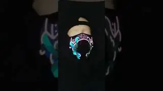 Cyborg Alien Style Sound Activated Light Up Party Rave Mask