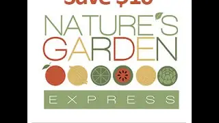 Nature's Garden Express Promo Code - Save $10, use code: 4730d