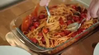 Apetyt TV: Spaghetti z pomidorkami koktajlowymi