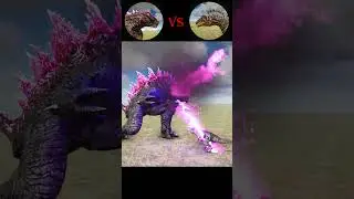 Evolved Godzilla VS Savage Acro | ARK: Survival Evolved | #ark #arkdinobattle #godzilla #shorts