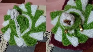 Part-2 of dual colour woolen dress for laddu gopal #dress #crochet #laddugopalposhak #winterclothes 