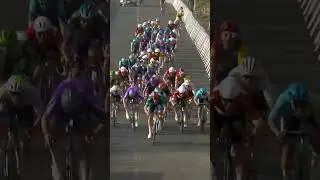 Jonathan Milan is on another level 🤯💪 A great lead out from his Lidl-Trek team-mates in AlUla.