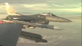 Amazing F-16 Aerial Footage - 421st Fighter Squadron Over Utah