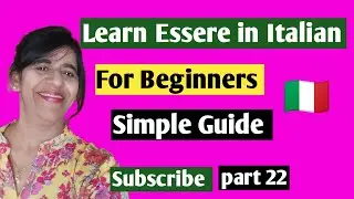 How to use the verb *Essere* in Italian | Complete Beginner's Guide | SIMPLY ITALIAN🇮🇹