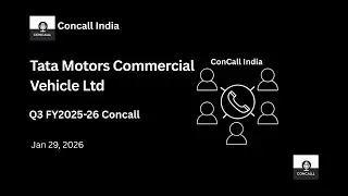 Tata Motors Commercial Vehicle Ltd Q3 FY2025-26 Concall