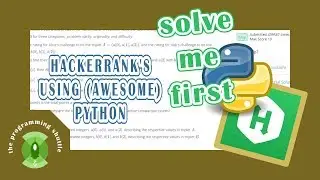 hackerrank's Solve Me First explanations using python
