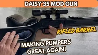 50 yard Can Bottom Challenge - Daisy Model 35 Episode