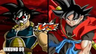 BARDOCK TIME BREAKER ALL FORMS VS GOKU XENO ALL FORMS | DRAGON BALL Z BUDOKAI TENKAICHI 3