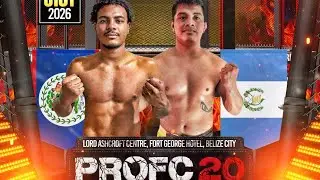 PROFC 20 Perez vs Vicente January 31st 2026