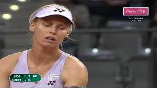 Elena Dementieva v. Agnes Szavay 2009 Stuttgart 2R highlights