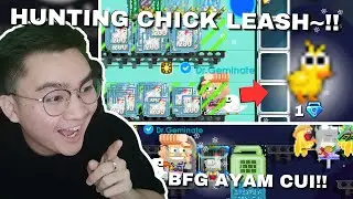 HUNTING CHICK LEASH!! BFG CHICKEN BISAKAH PROFIT?! | Growtopia 2025