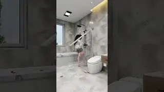shower curtain #invisible folding shower curtain #decoration invisible folding shower curtain clip.