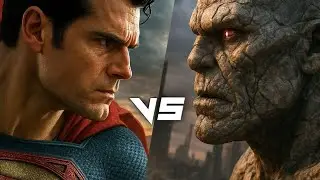 Superman vs Rock Golem | Epic AI Cinematic Battle (Fan-Made DC Short)