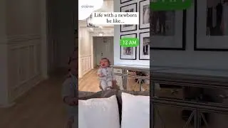 life with a newborn baby be like😂❤️ #funnyvideo #funnybaby #memories #babies #babygirl #mom