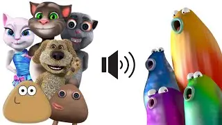 Blob Opera but it's the Voice of Tom, Juan, Angela, Ben, Pou and Peu