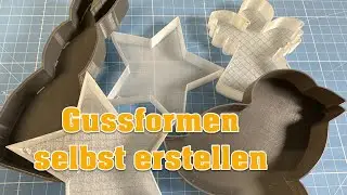 DIY Gips Gussform mit 3D Drucker erstellen