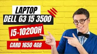 LAPTOP DELL GAMING G3 15 3500-I5-10200H|RAM 8GB|Ổ 512|CARD 1650 4G