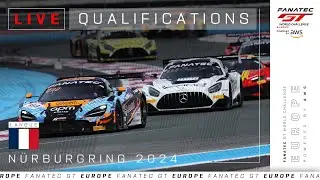 LIVE | Qualifications | Nürburgring | Fanatec GT Europe 2024 (Français)