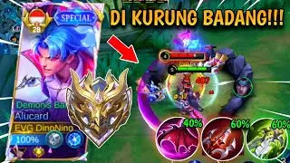 ALU BRUTAL BANTAI BADANG !! CARA LAWAN BADANG PAKAI ALUCARD | MLBB