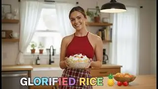 Funny Glorified Rice 🍍🍒 | Classic American Dessert Salad