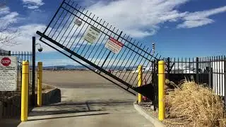 Идеальные поворотно-откидные ворота безопасности для транспортных средств, установленные компанией Accent Alarms