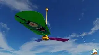 DIY Ceiling Fan With Rainbow Colored Blades, Very Beautiful To Look at!!