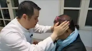 Thai Healer [edited for asmr] visual/auditory, gold leaf therapy, soft speech, quiet ambience 😌