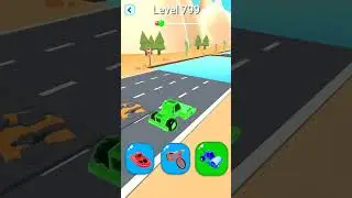Shape-Shifting 2 GAMEPLAY Level No #799 Walkthrough - New Update Car Racing #Shorts #ShapeShifting