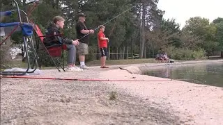 Labor Day fishing derby held at Kiwanis Lake