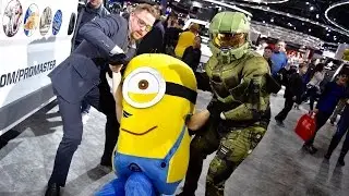 I Almost Died At The Autoshow!!!