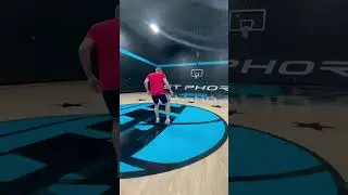 INSANE Trick Shot!! #shorts #trickshots #basketball #soccer #skills
