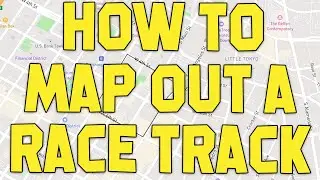 How To Map Out a Speedway Race Track In Upland