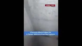 4 Terrorists Killed In Kulgam Hid In 'Bunker' With Entry From Fake Cupboard