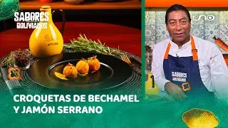 Sigue el paso a paso para preparar unas Croquetas de bechamel y jamón serrano