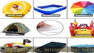 20 Pack of TPU Pool Patch Repair Kit for Air Mattress, Swimming Pool, Bounce House, Tent, Canvas, C