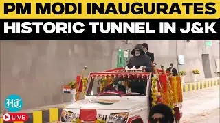 LIVE: PM Modi Inaugurates Z-Morh Tunnel | All-Weather Access to Sonamarg Now Open | J&K News | India