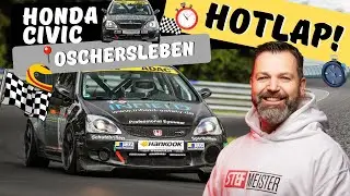 Hotlap in Oschersleben - Civic Type R K24 Racecar - Stefmeister ballert wieder!