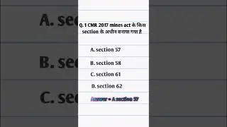 mining MCQ mining important MCQ #new #shortreels #reels #instagram #generalknowledge #miningindustry