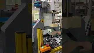 500A Servo Cam Machine | Slanted Edge Rigid Box Forming Test#rigidboxmachine #wrappingmachine