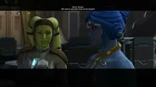 #SWTOR: Desperate Defiance Lightside Female Trooper Loyalist