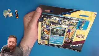 Pokemon Inteleon Pin Collection Box Crown Zenith - Opening 3 booster packs - #free #cards #code
