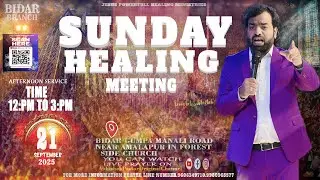 Sunday  Healing Meeting  #prophetabhishekbidar ] #prophetabhishekbidarhealing