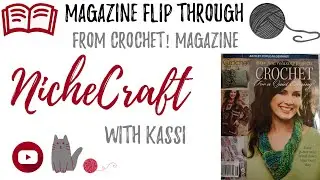 Crochet Magazine Flip Through |60+ fun, relaxing projects for a Quiet Evening| NicheCraft